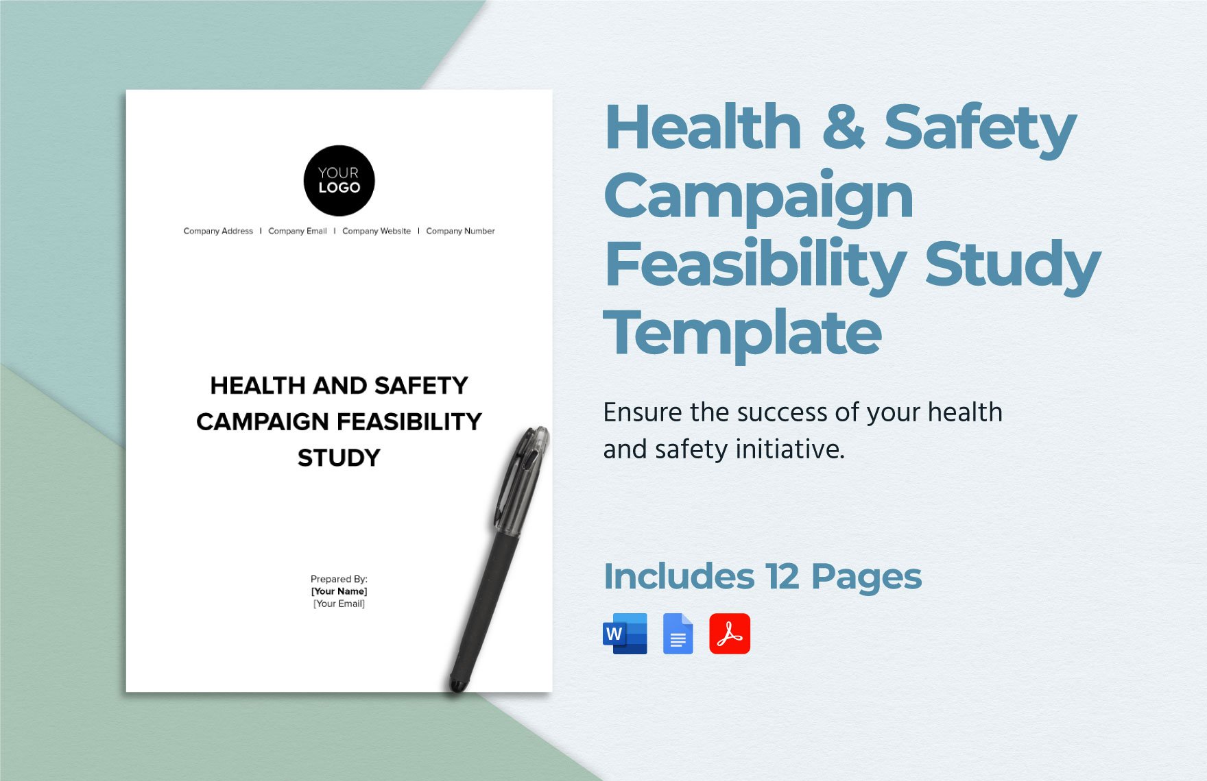 Health & Safety Campaign Feasibility Study Template