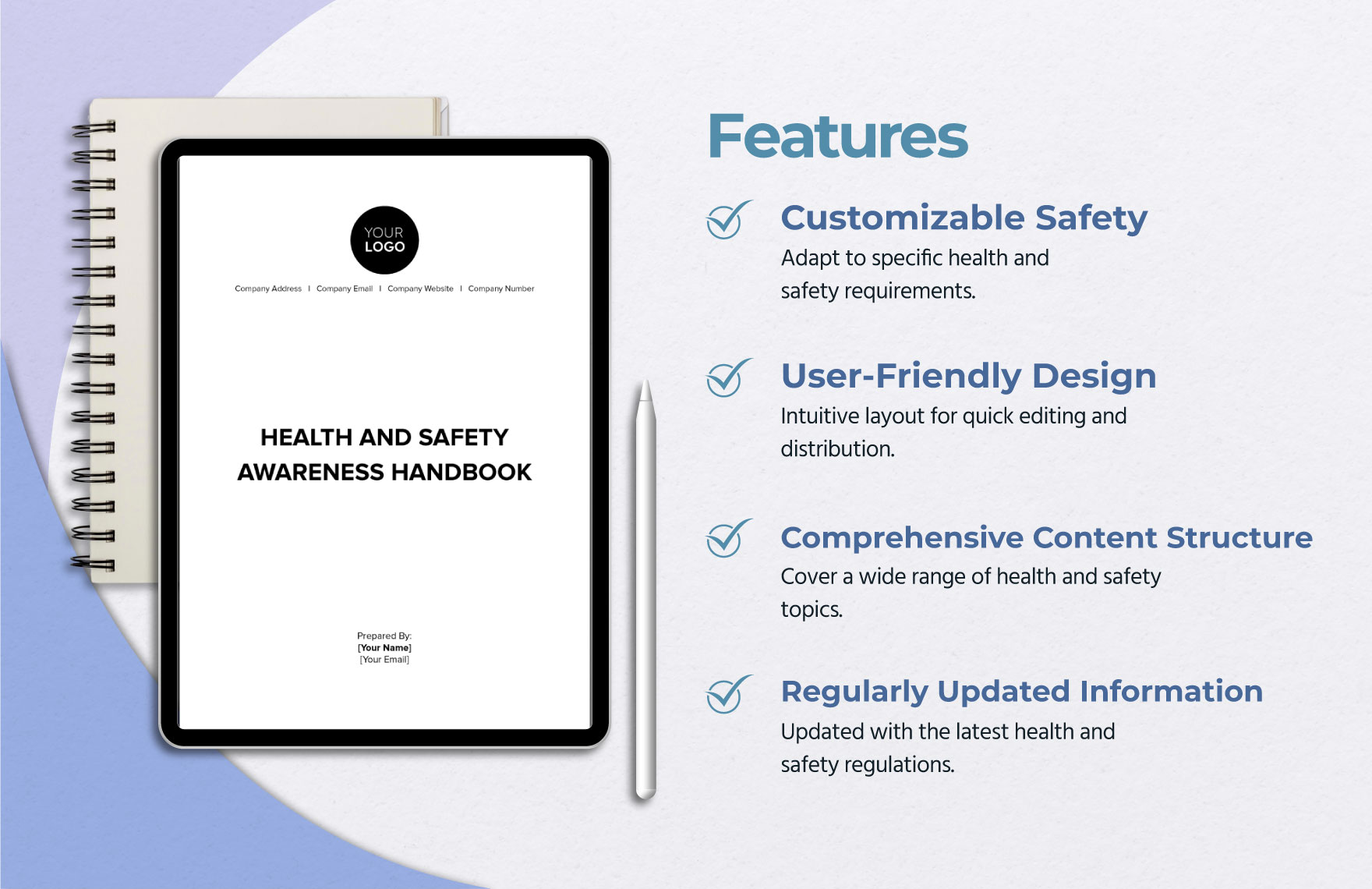 Health & Safety Awareness Handbook Template