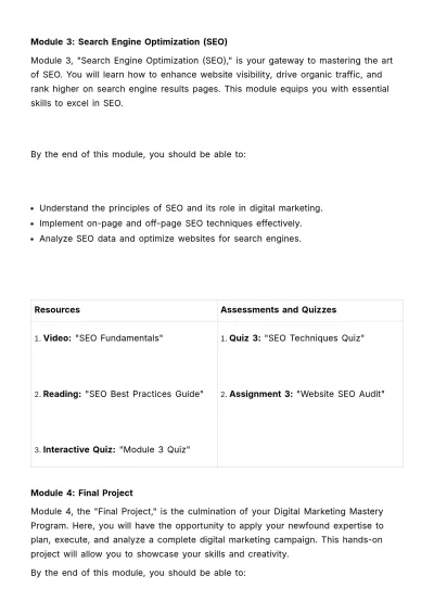 Free Employee Self-paced Training Manual HR Template to Edit Online