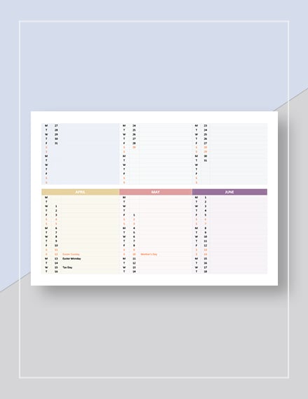 free editable calendar for macbook