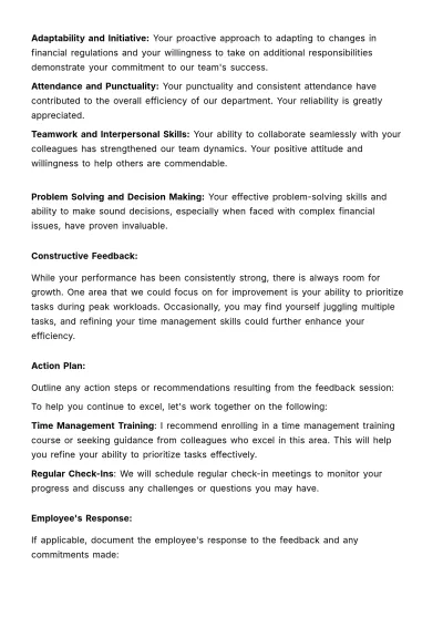Free Effective Feedback Guide HR Template to Edit Online
