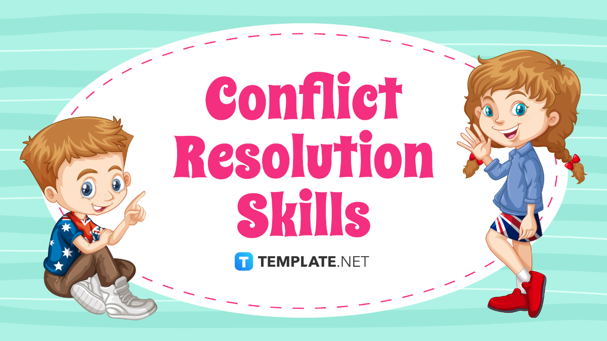 Conflict Resolution Skills Template