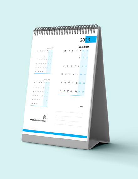 Business Desk Calendar Download