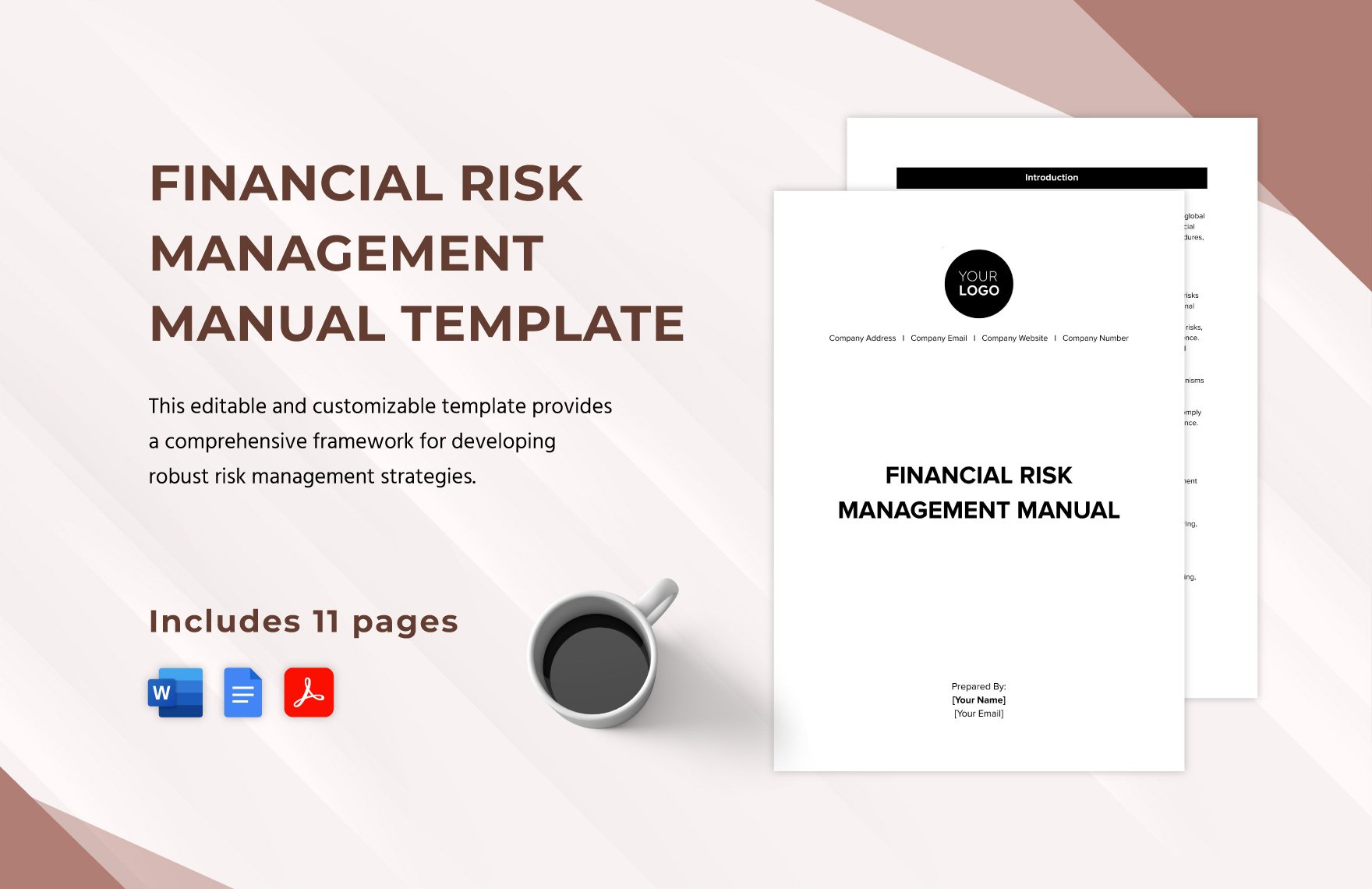 Financial Risk Management Manual Template