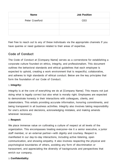 Free Specialized Industry Training Manual HR Template to Edit Online