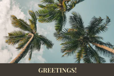 Free Full Page Postcard Template to Edit Online