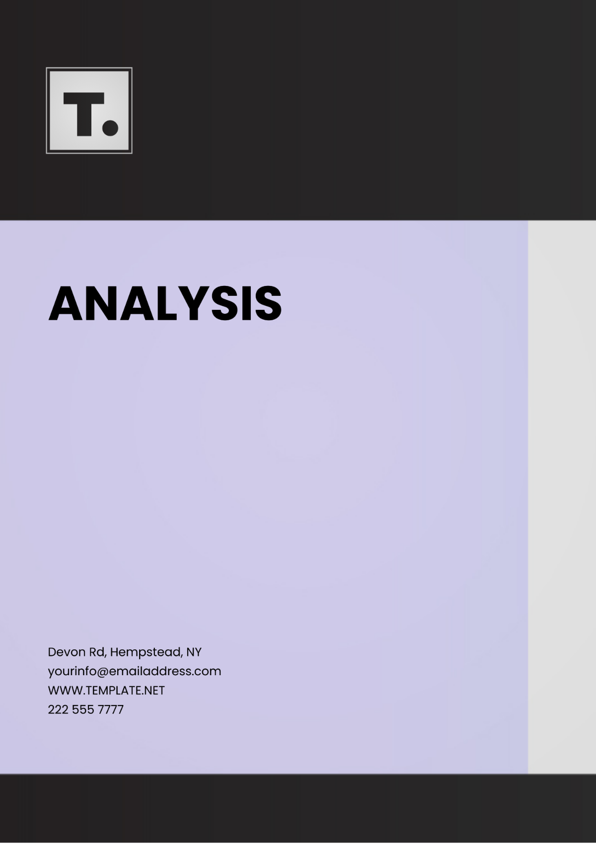 Free Analysis Templates, Editable and Printable