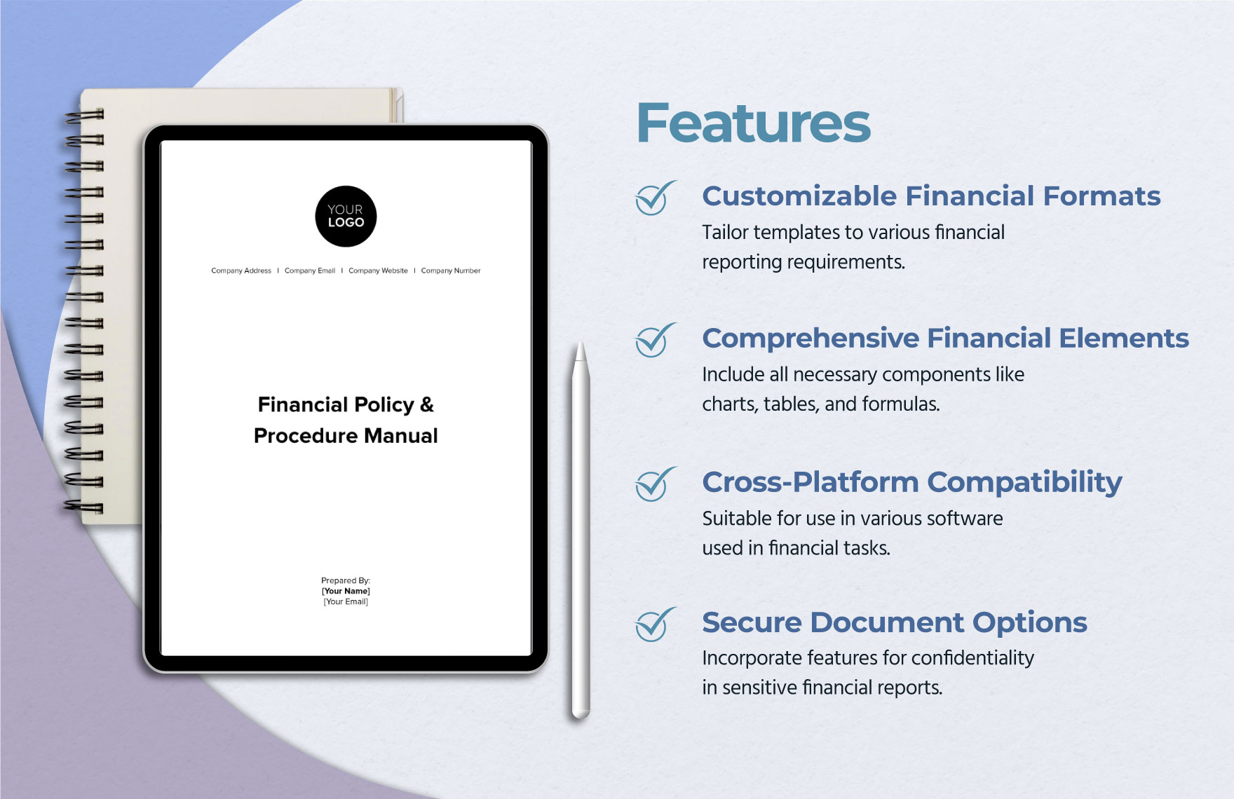Financial Policy & Procedure Manual Template