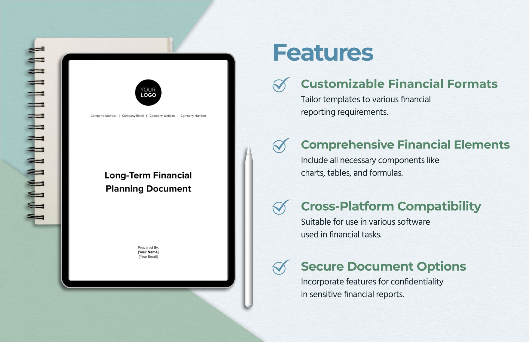 LongTerm Financial Planning Document Template