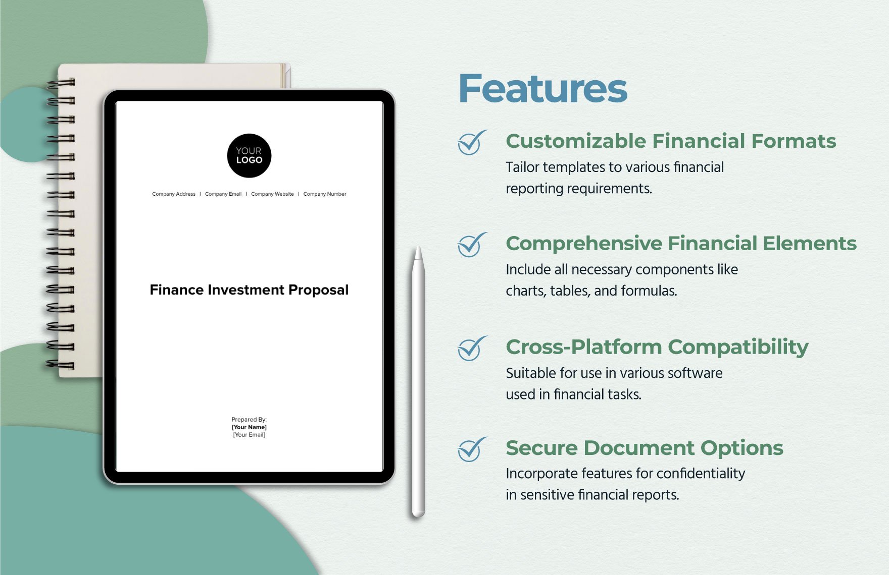 Finance Investment Proposal Template
