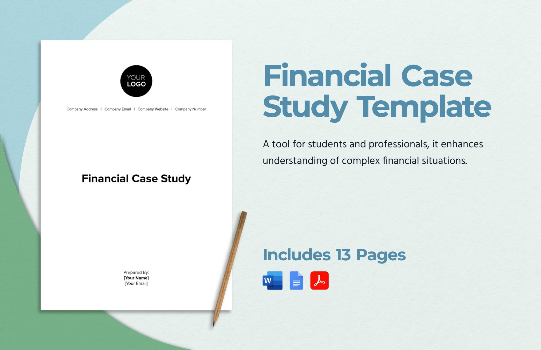 Financial Case Study Template