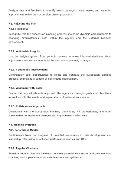 Free Succession Planning and Leadership Transition Guide HR Template to Edit Online