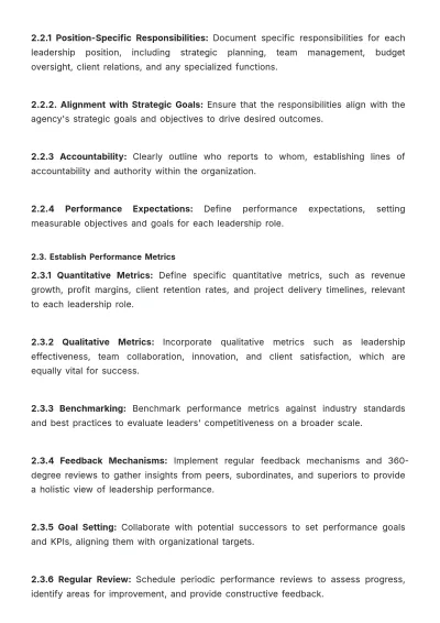 Free Succession Planning and Leadership Transition Guide HR Template to Edit Online