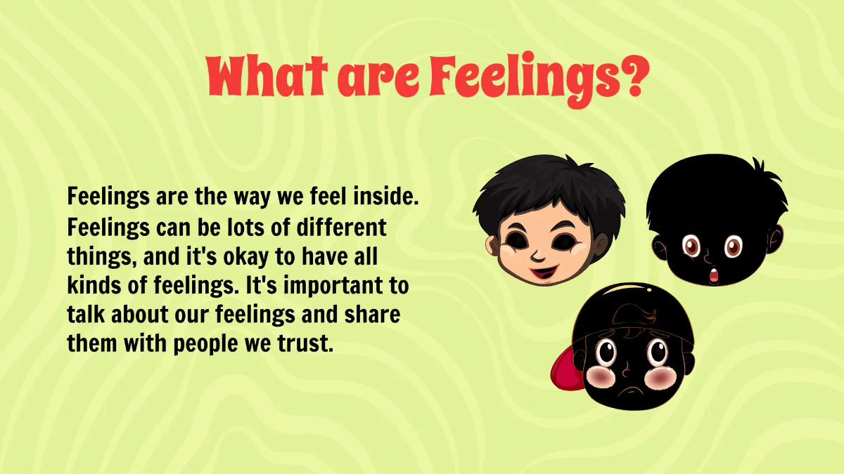 Free Words to Express Feelings and Needs Template to Edit Online