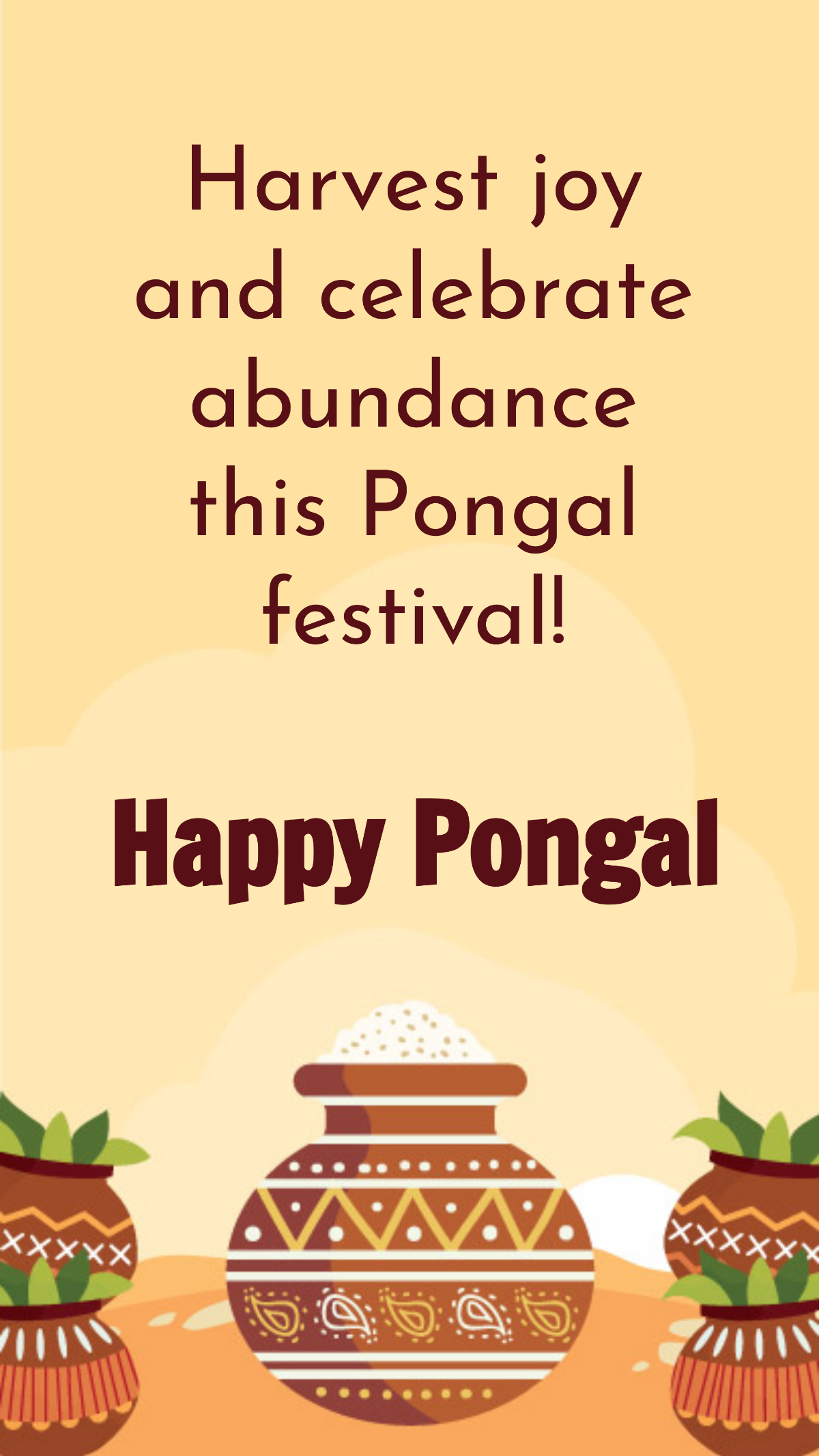 Pongal Traditional Quote
