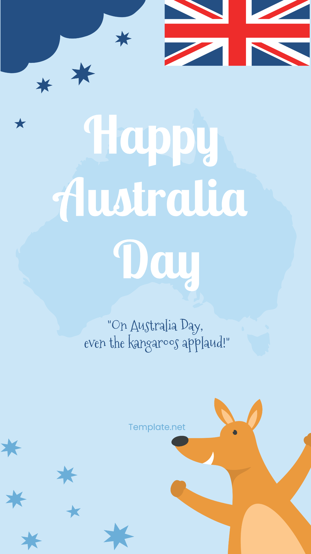 Australia Day Funny Quote Template
