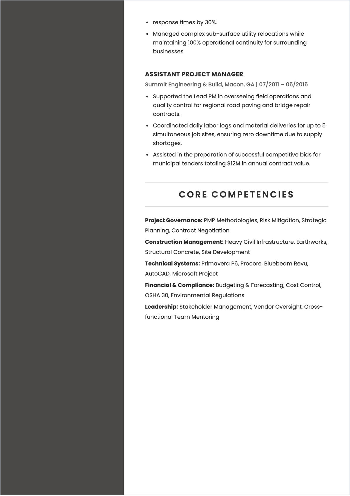 Free ATS CV Template, AI CV Builder