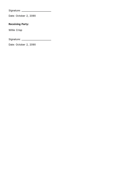 Free Policy Breach NDA HR Template to Edit Online