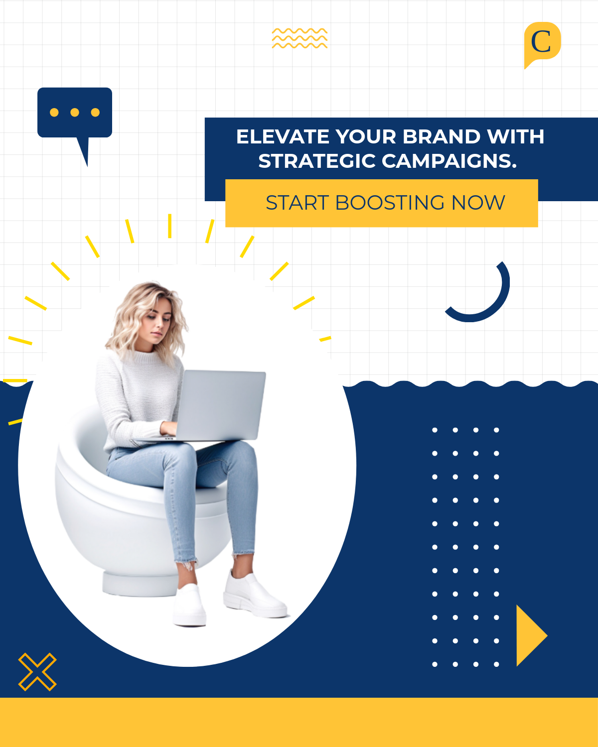 Free Advertising Facebook Post Template to Edit Online