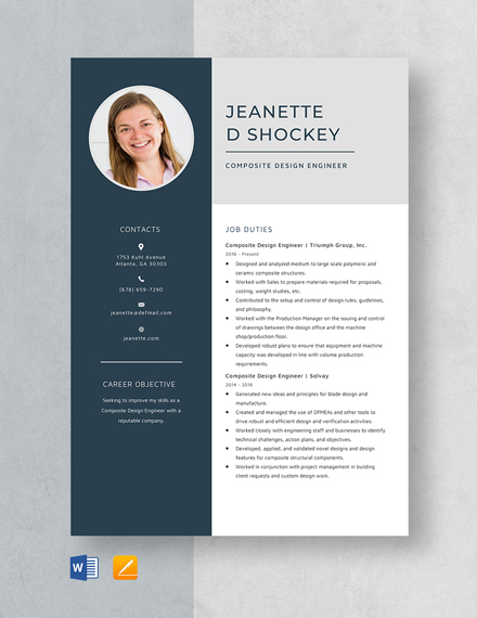 MEP Engineer Resume Template - Word | Pages | Template.net