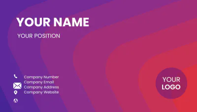 Free Advertising Executive Business Card Template to Edit Online