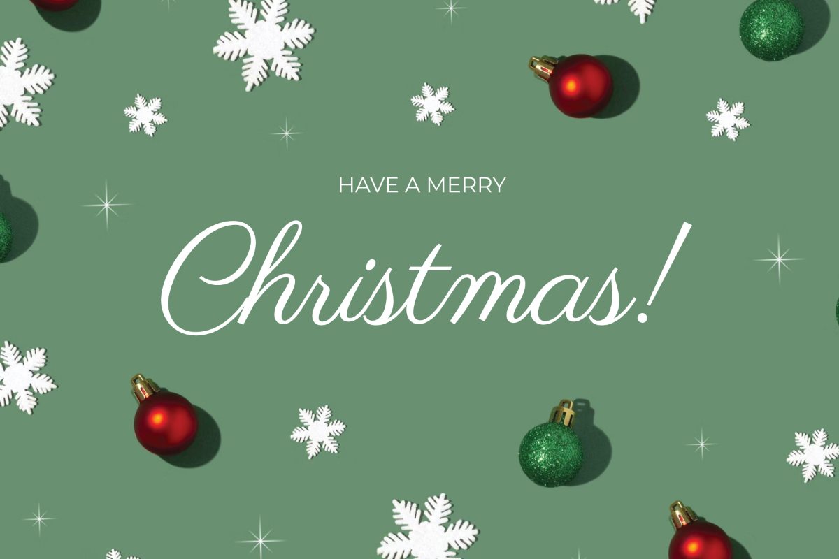 Free Christmas Postcard Templates Editable And Printable