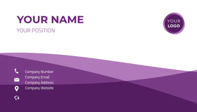 Free Advertising Sales Representative Business Card Template to Edit Online