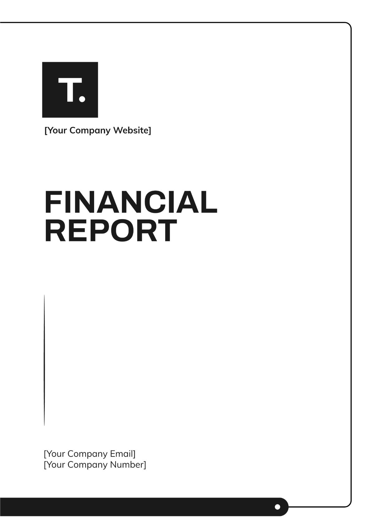 Financial Report Template - Edit Online & Download