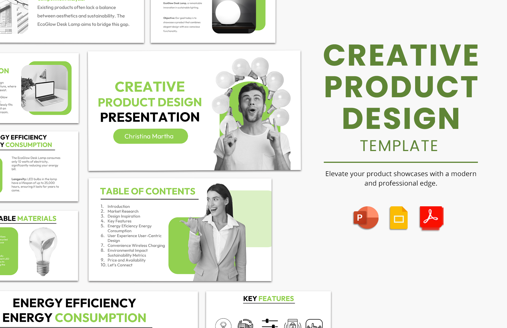 Creative Product Design Template