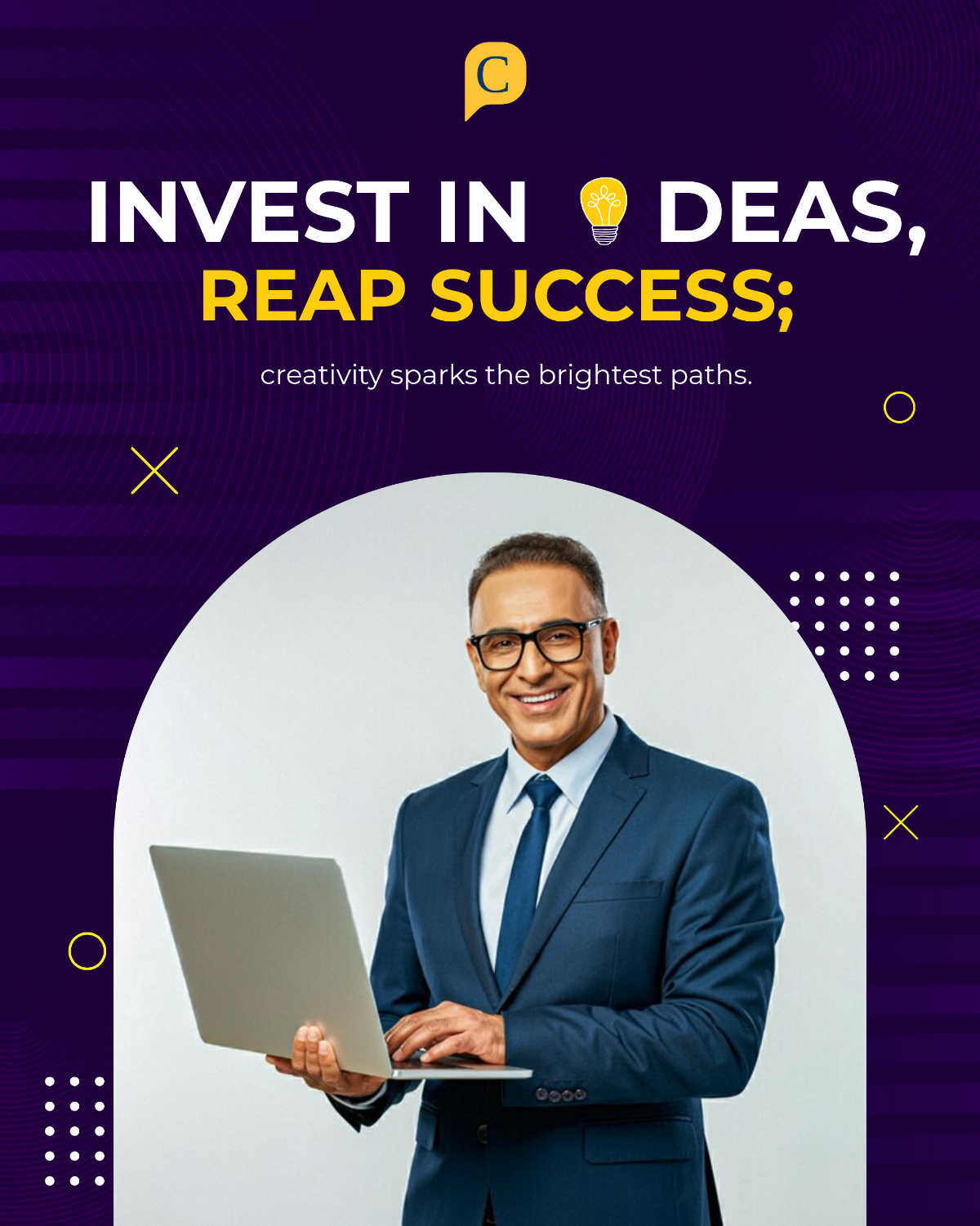 Free Advertising LinkedIn Post Template