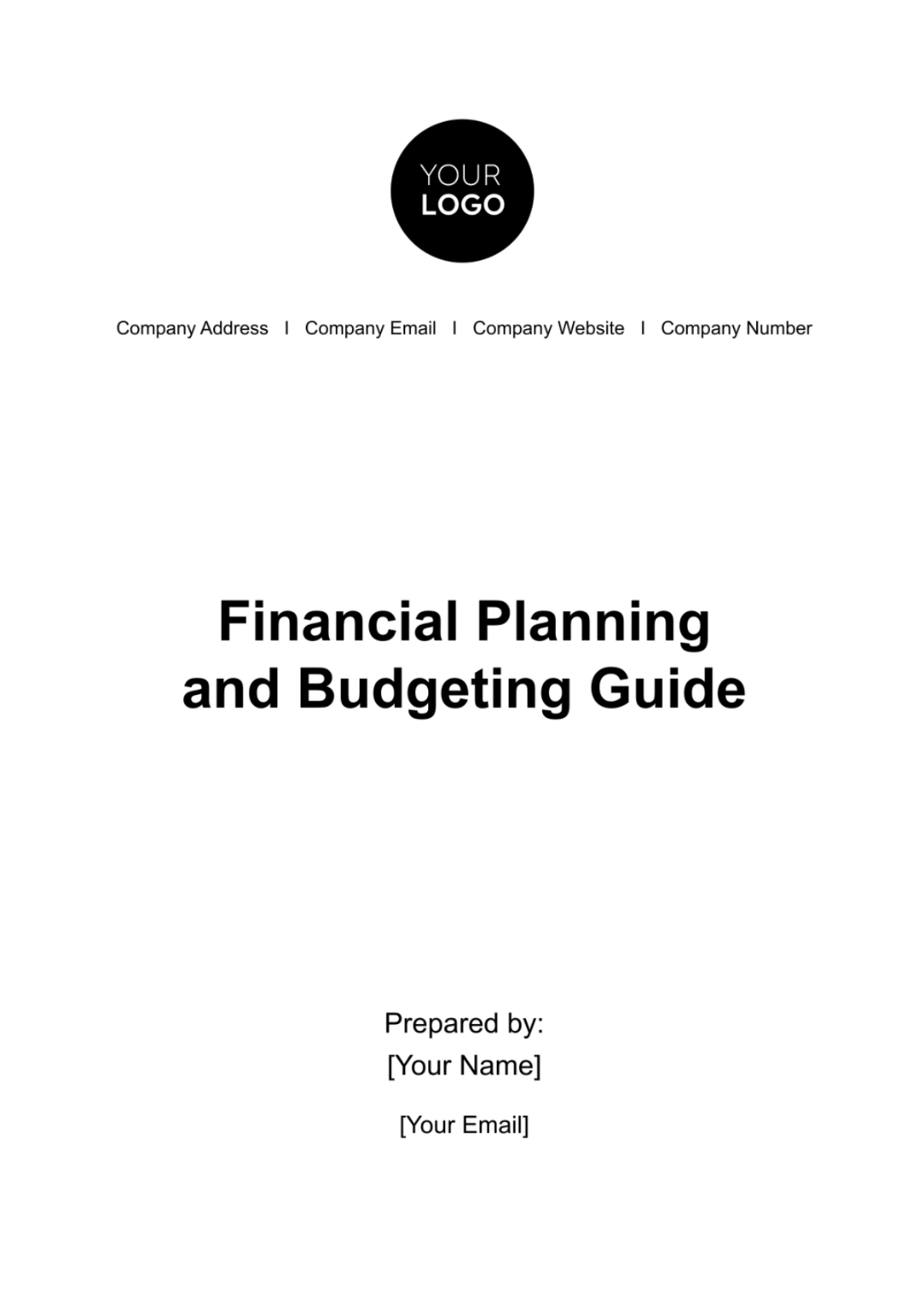 FREE Financial Planning Templates - Download in Word, Google Docs