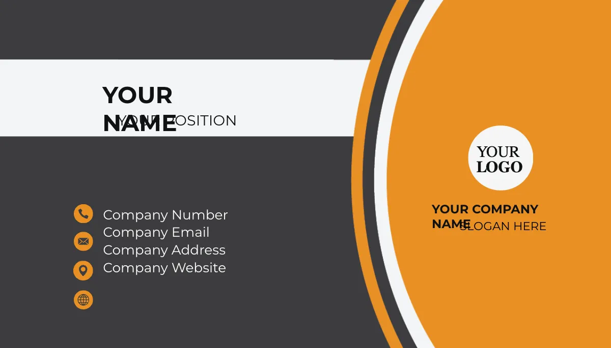 Free Creative Services Manager Business Card Template to Edit Online