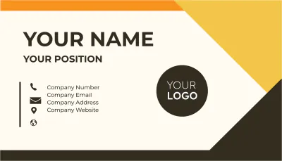 Free Advertising Account Coordinator Business Card Template to Edit Online