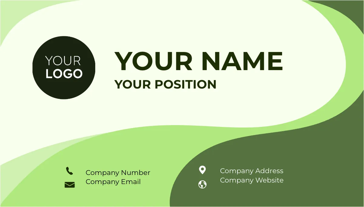 Free Brand Strategist Business Card Template to Edit Online