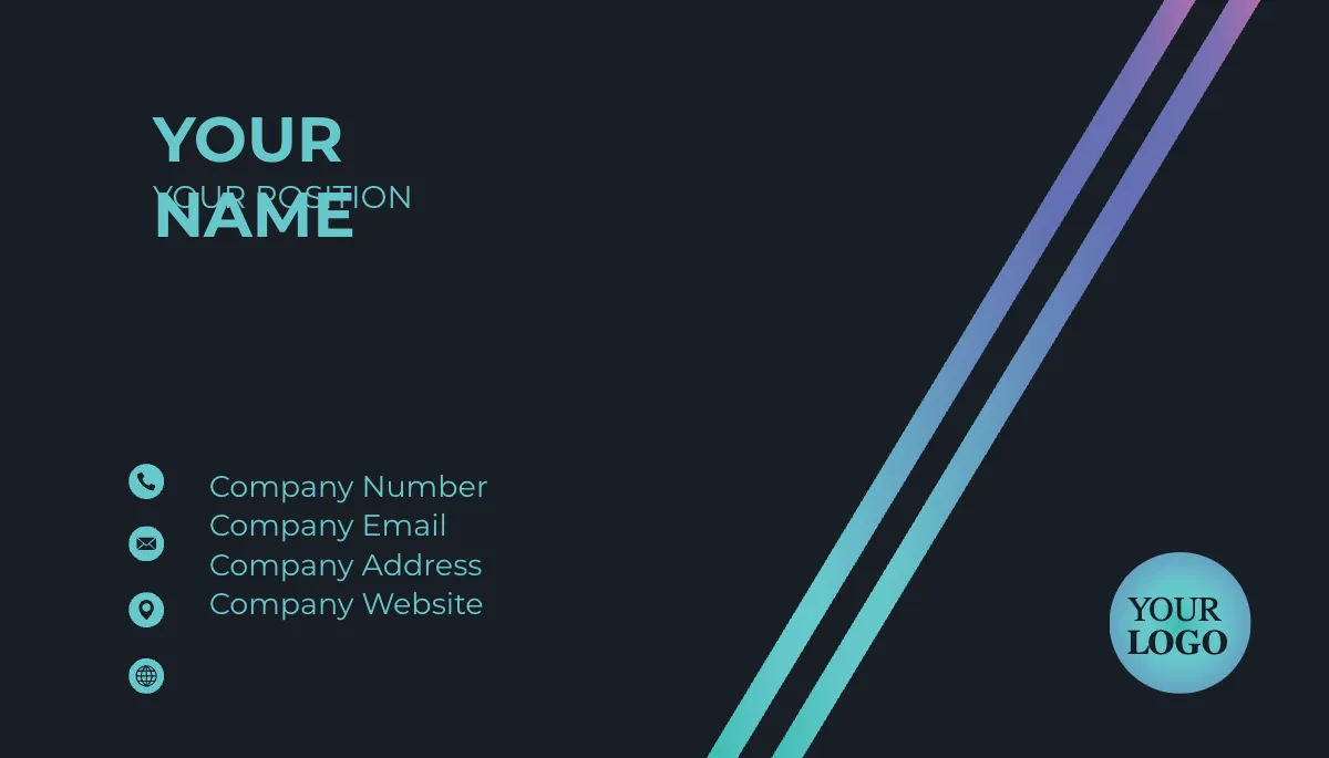 Free Media Buyer Business Card Template to Edit Online