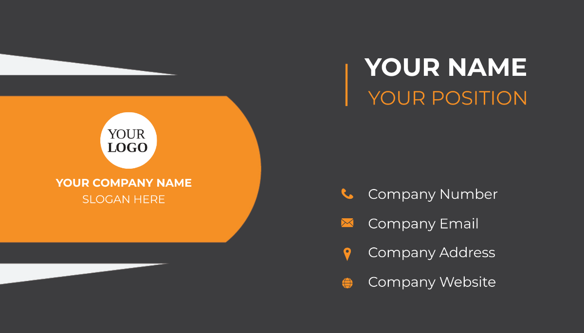 SEO Specialist Business Card Template