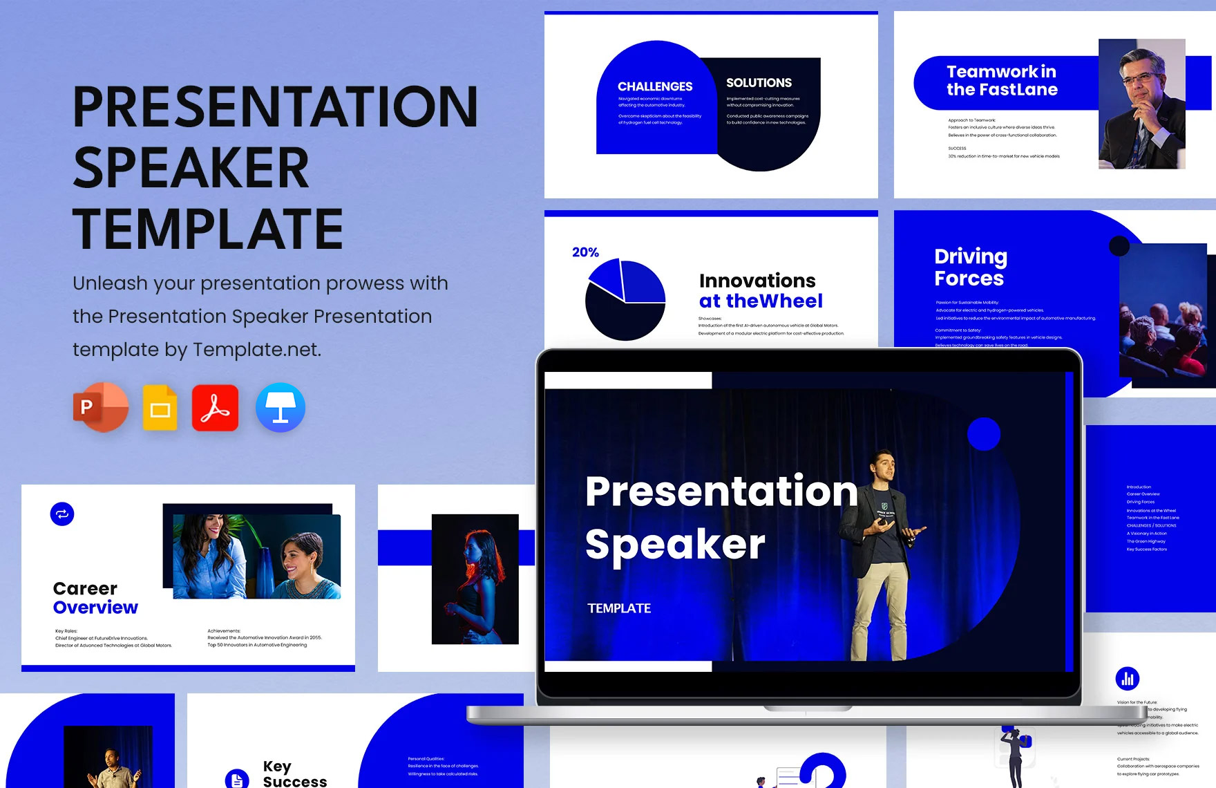 Presentation Speaker Template