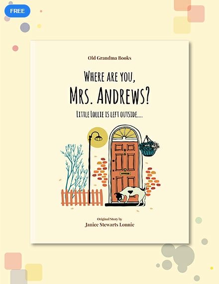 Classic Children's Story Book Cover Template - Edit Online &amp; Download ...