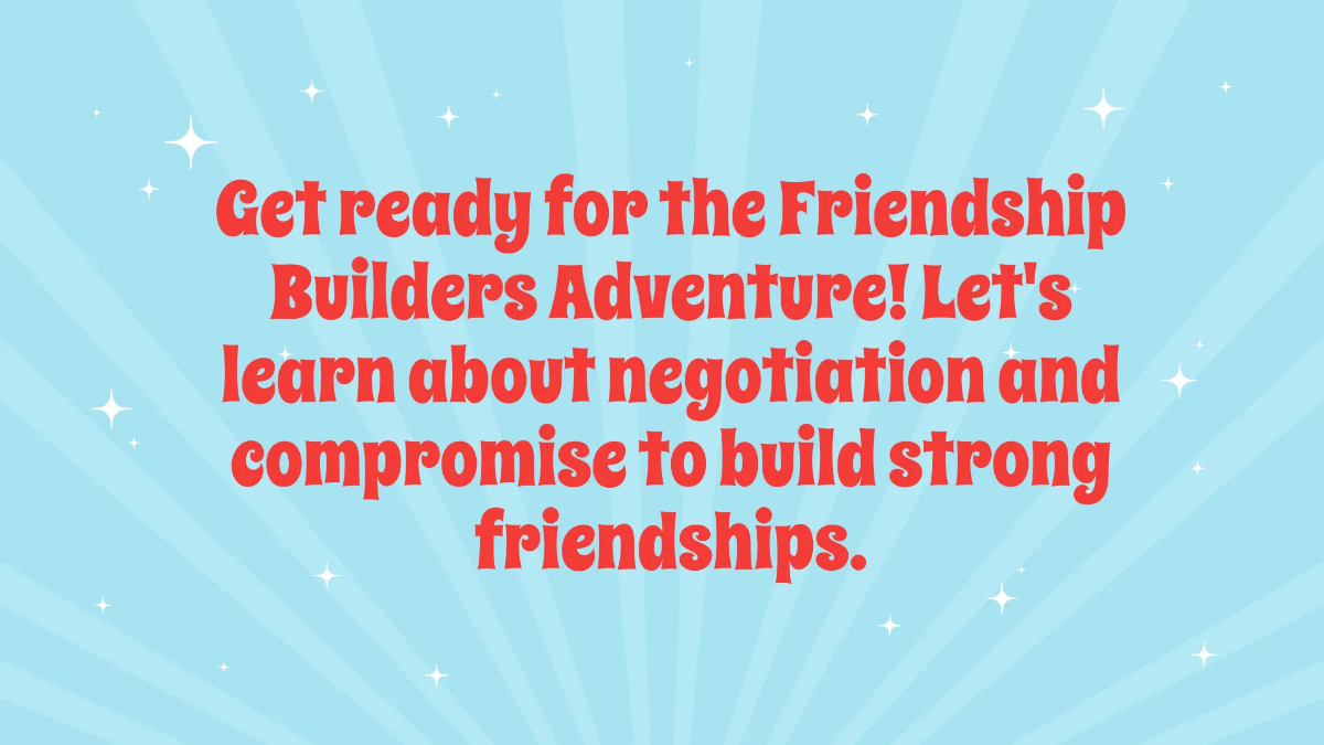 Free Negotiation and Compromise Template to Edit Online