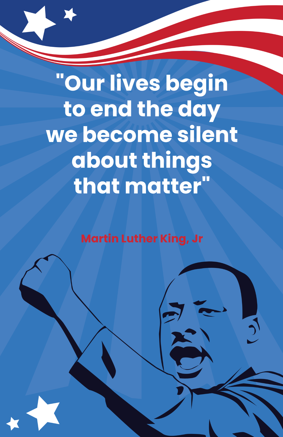 Martin Luther King Poster