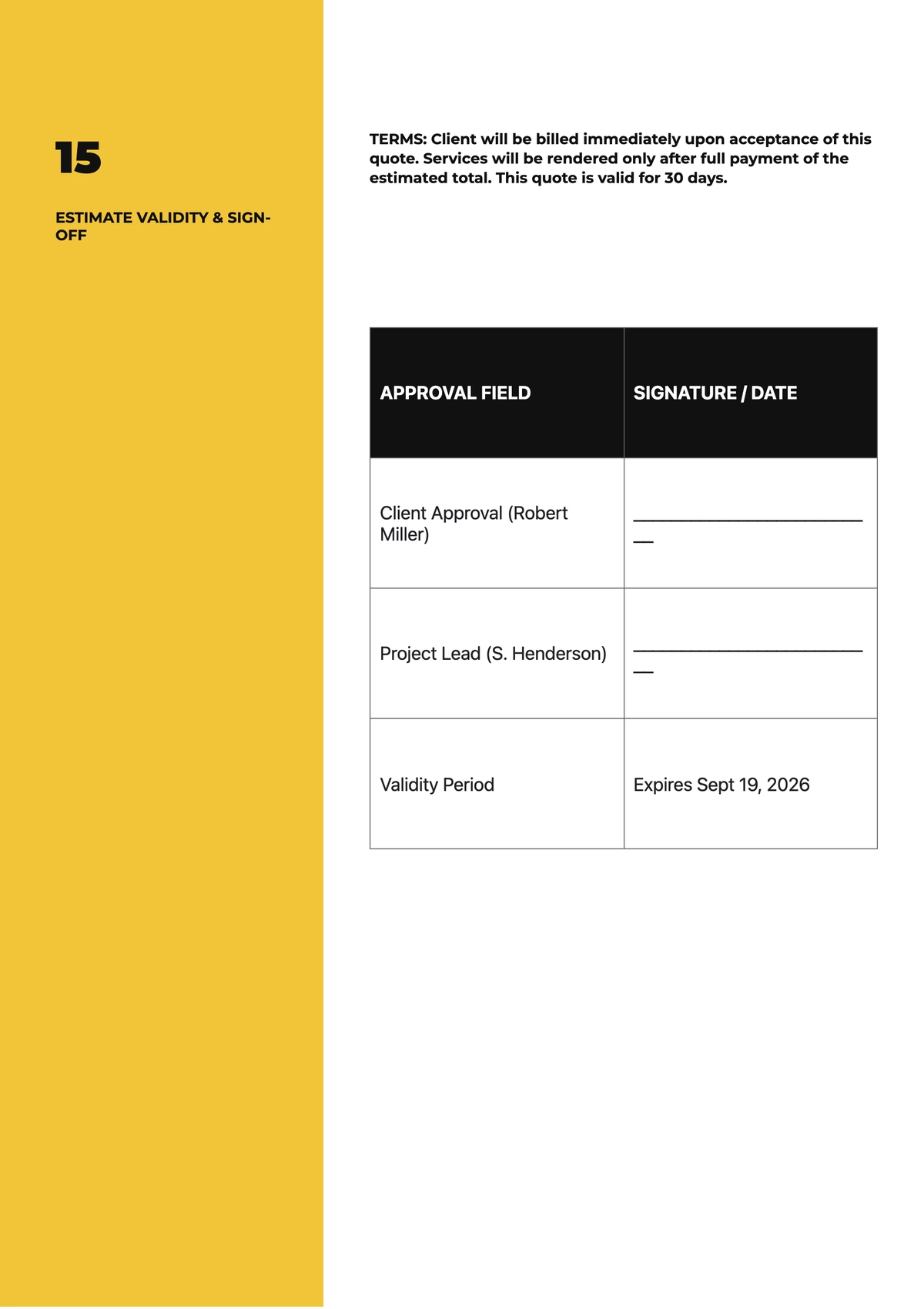 Free House Repair Quotation Template & AI Quotation Maker