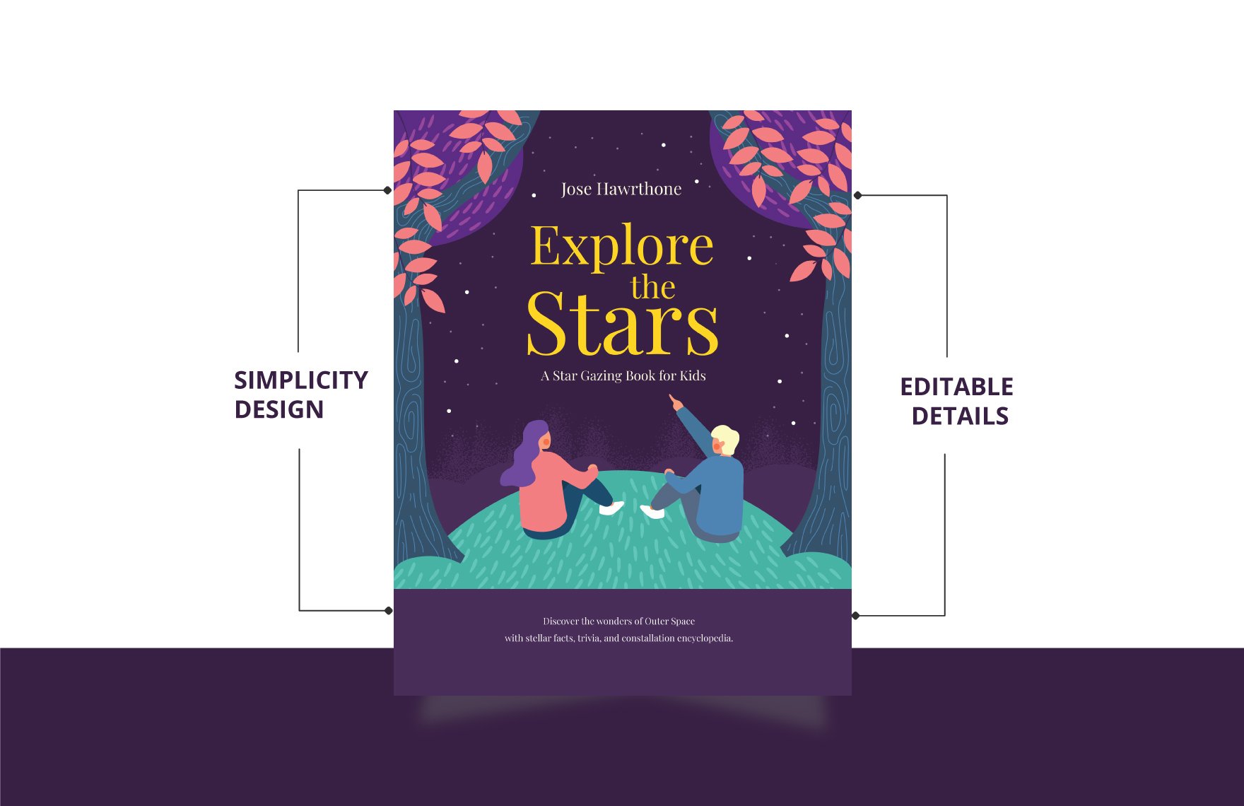 Childrens Education Book Cover Template