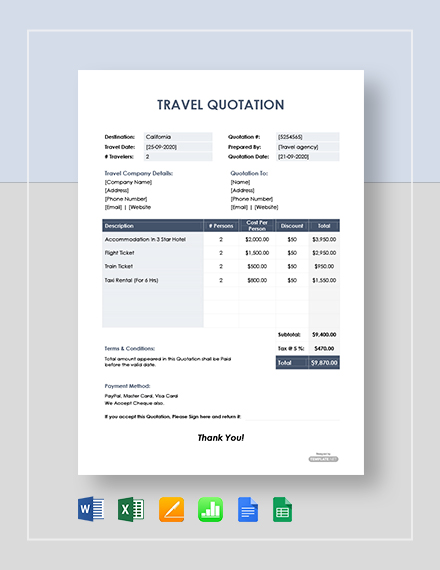 microsoft word travel journal template