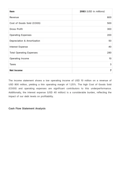 Free Financial Cost Management Restructuring Plan Template to Edit Online
