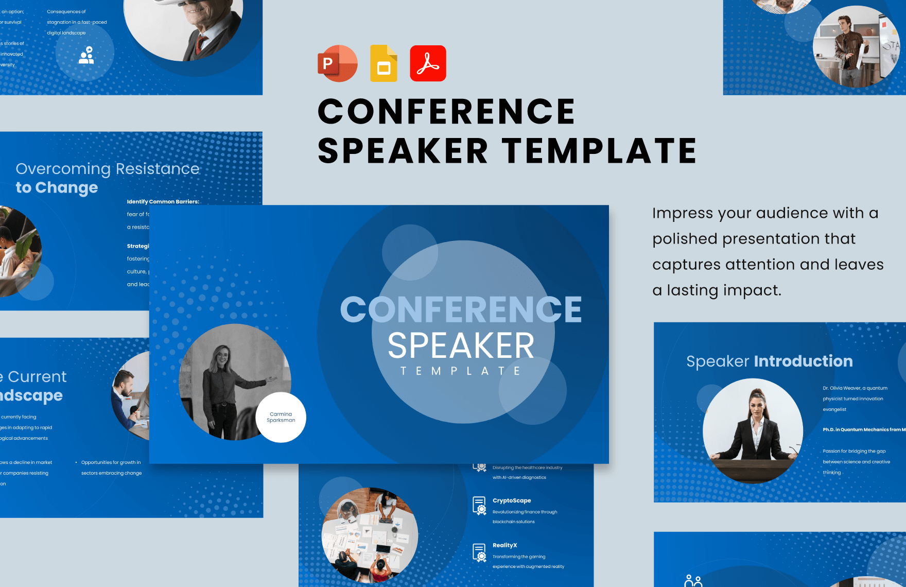 Conference Speaker Template