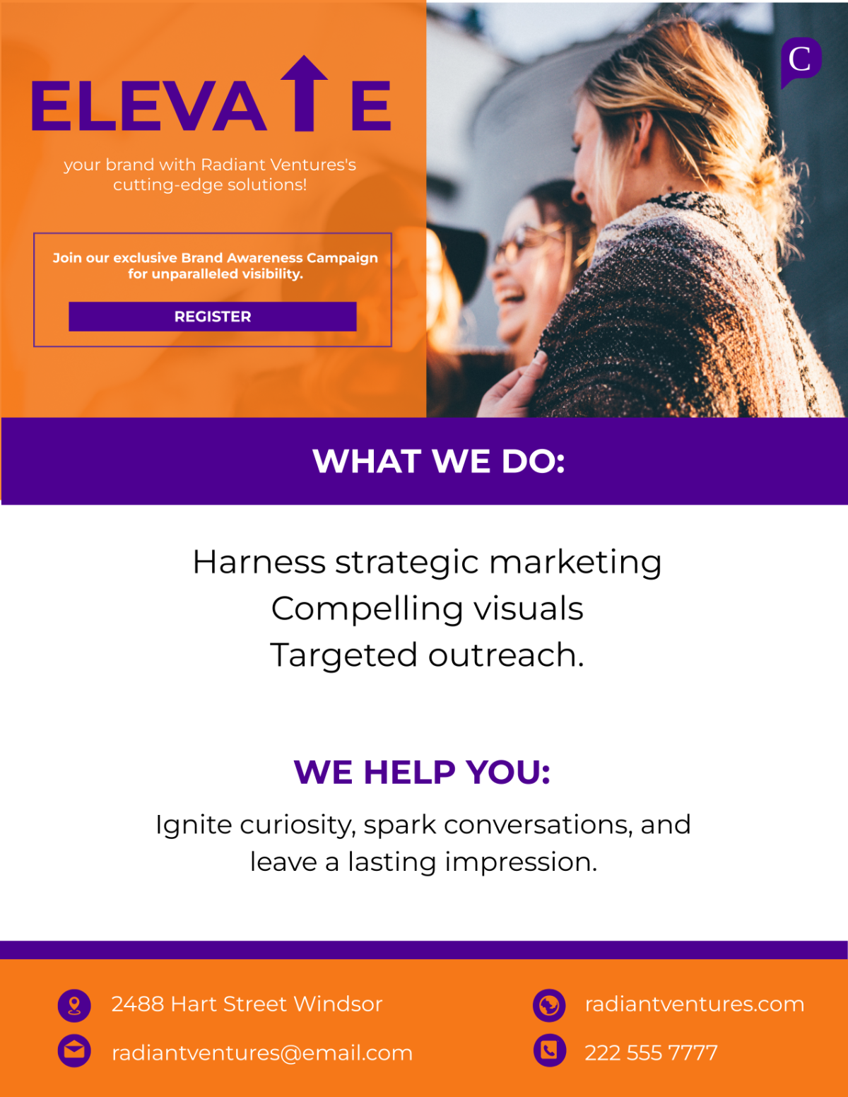 Brand Awareness Campaign Flyer Template - Edit Online & Download