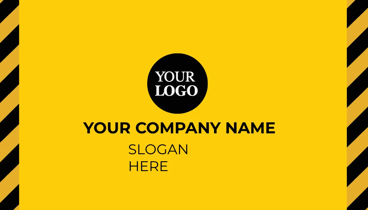 Free Safety Equipment Sales Representative Business Card Template to Edit Online
