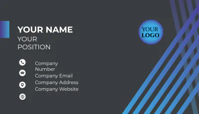 Free Safety Data Analyst Business Card Template to Edit Online