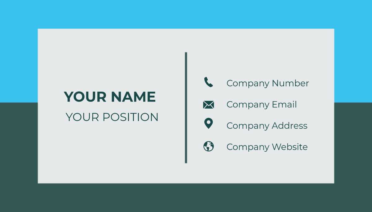 Free Client Relations Officer Business Card Template to Edit Online
