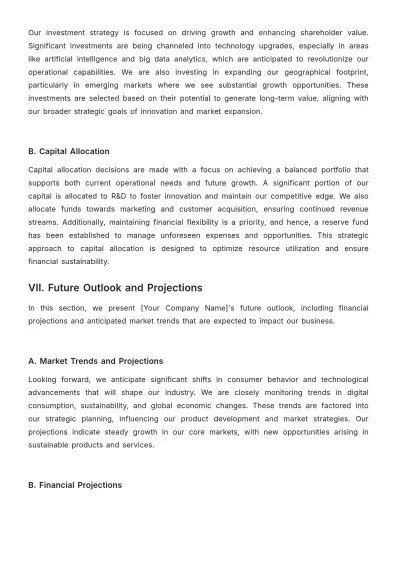 Free Financial Transparency Reporting Template to Edit Online